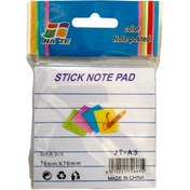 نوت استیک چسبدار ۷۶×۷۶ اسکول مکس رنگی برای یادداشتبرداری