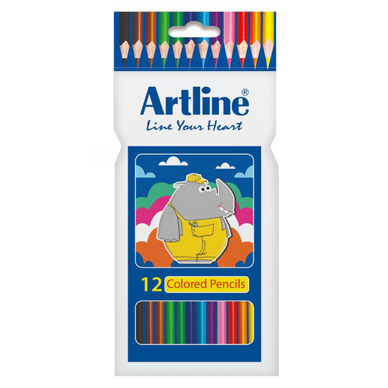 مداد رنگی ۱۲ رنگ آرتلاین