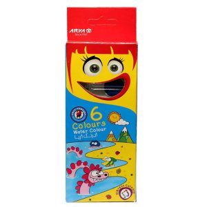 آبرنگ ۶ رنگ آریا Arya Watercolor 6 Colors