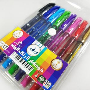 خودکار چند رنگ الوند با ۸ رنگ متنوع و بدنه رنگی