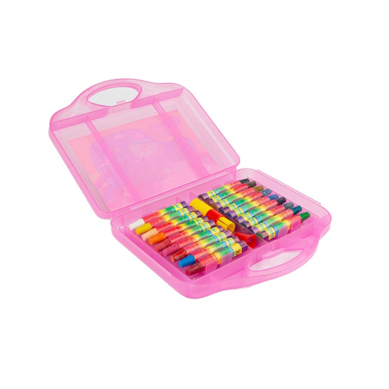 پاستل روغنی ۱۸ رنگ طلقی آریا Arya Oil Pastel 18 Colors Transparent Box