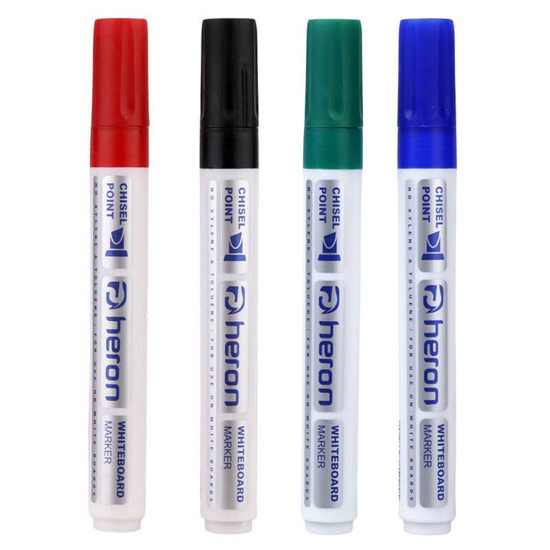 ماژیک وایت برد هرون با نوک نمدی و جوهر پررنگ