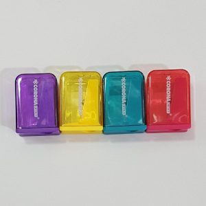 تراش کرونا مخزن دار با بدنه رنگی و تیغه فلزی