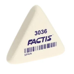پاک کن مثلثی فکتیس کوچک مناسب طراحی دقیق و بدون براده