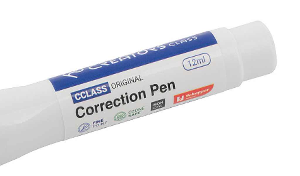 لاک غلطگیر قلمی کریتورز کلاس با نوک فلزی و خشکشونده سریع