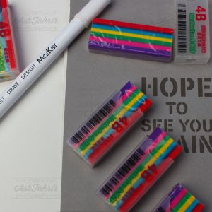 پاک کن نرم استار چنس 4B مناسب طراحی و نقاشی حرفه‌ای