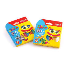 خمیر بازی ۶ رنگ مقوایی آریا Arya Play Dough 6 Colors Box