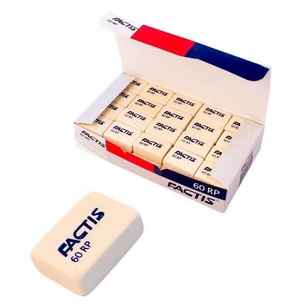 پاک کن مثلثی فکتیس مدل 60RP بدون PVC مناسب طراحی حرفهای