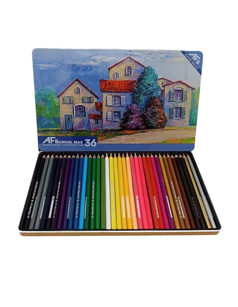 مداد رنگی ۳۶ رنگ تخت اسکول مکس