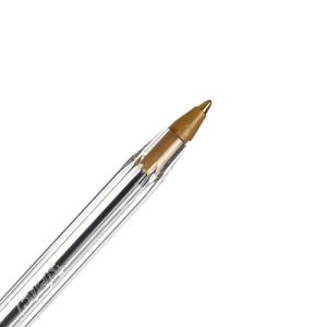 خودکار بیک کریستال 1.0 میلی‌متری آبی رنگ با بدنه شفاف