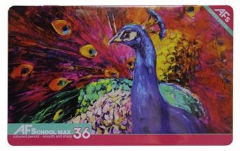 مداد رنگی ۳۶ رنگ تخت اسکول مکس