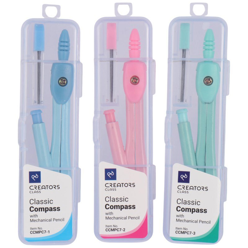 پرگار کریتورز کلاس مدل CCMP-C7 مناسب ترسیم دقیق برای دانشآموزان و مهندسان