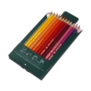 مداد رنگی ۲۴ رنگ آریا مدل آرتیست با جعبه فلزی
