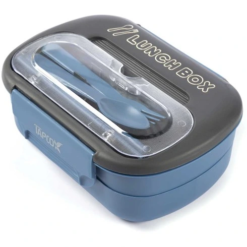 تصویر ظرف غذای تاپکو مدل 450 با قفل جانبی و بدنه پلاستیکی مقاوم و بهداشتی مناسب مدرسه و محل کار