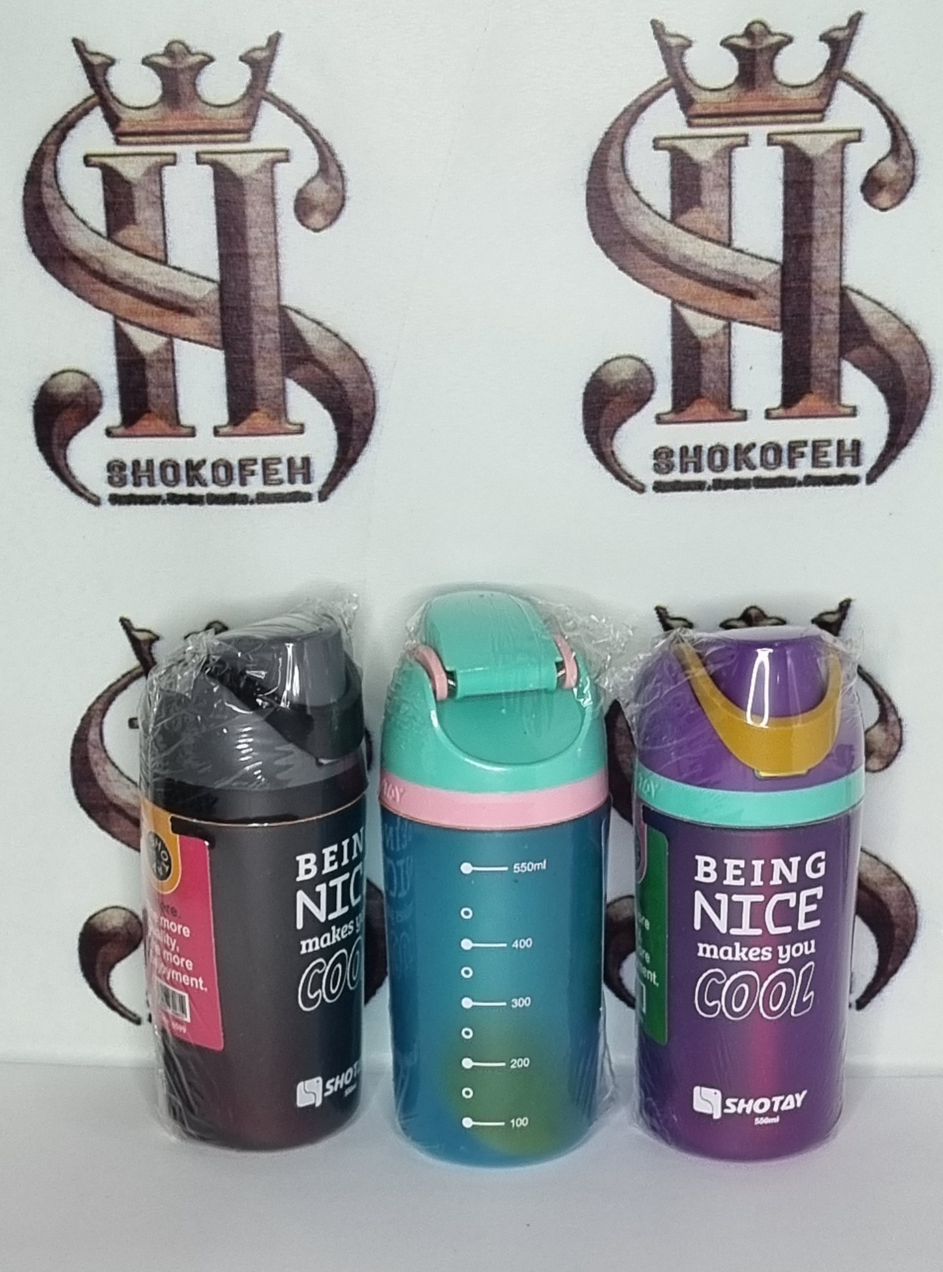 قمقمه شوتای مدل 6599 — 550 میلیلیتر (مات)