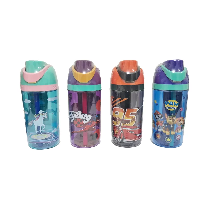 قمقمه کودک شوتای مدل 6537 نیدار و قفلدار با طرح فانتزی