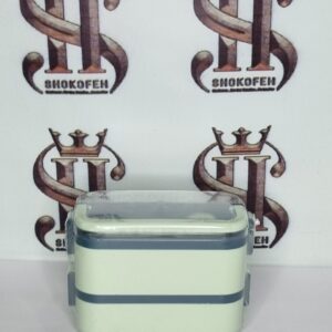 ظرف غذا آنیکسا کد 103 — گرد دو طبقه | ضد نشت و سبک