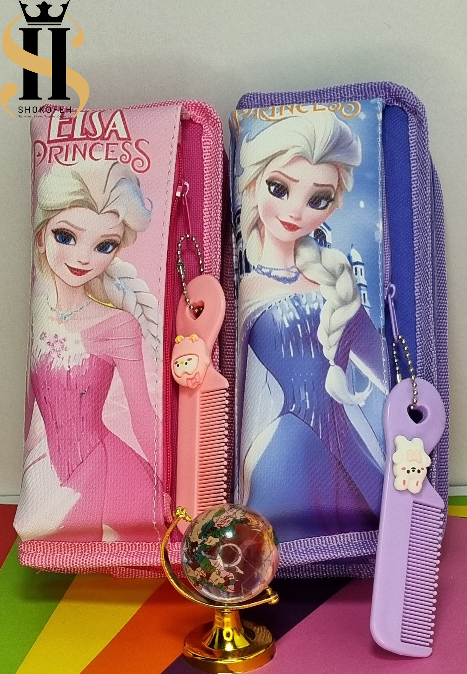 جامدادی السا شانهدار کد 2600