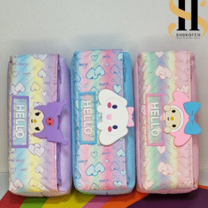 جامدادی هلو کرومی کد 8958 | جامدادی فانتزی دخترانه و پسرانه با طراحی خاص