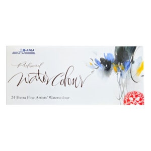 آبرنگ ۲۴ رنگ افرا Afra Watercolor 24 Colors