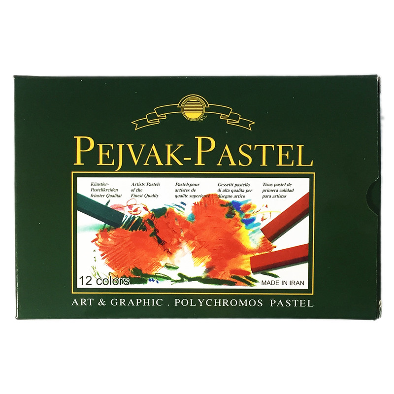 پاستل گچی پژواک 12 رنگ - Pezhvak XR12