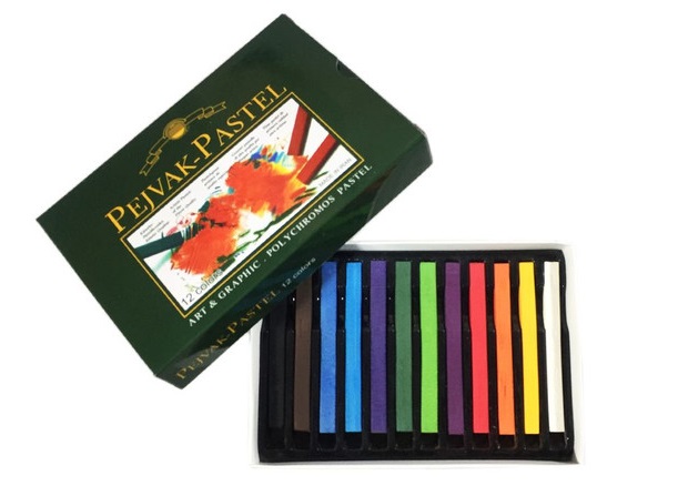 پاستل گچی پژواک 12 رنگ - Pezhvak XR12
