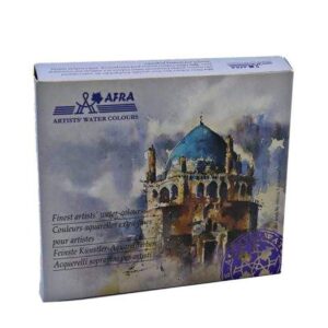 آبرنگ ۱۲ رنگ افرا Afra Watercolor 12 Colors