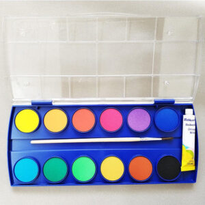 آبرنگ ۱۲ رنگ پلیکان Pelikan Watercolor 12 Colors