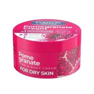 کرم مرطوب کننده کامان کاسه‌ای یا تیوپی قرمز/بنفش حاوی ویتامین B3 و انار