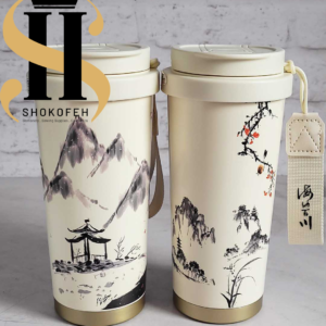 نمای گرافیکی تراول ماگ طرح ژاپنی، سامورایی 520 میل