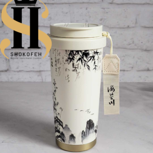 نمای گرافیکی تراول ماگ طرح ژاپنی، سامورایی 520 میل