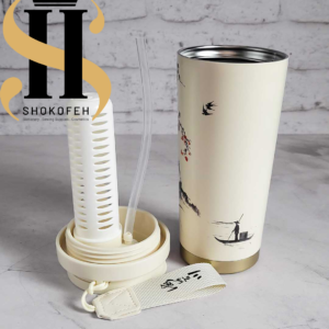 نمای گرافیکی تراول ماگ طرح ژاپنی، سامورایی 520 میل