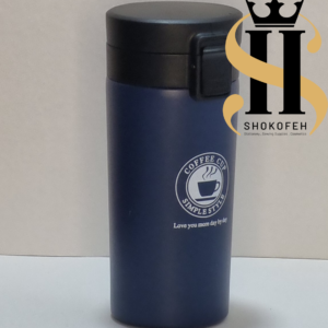 تراول ماگ کافی کاپ 350 میل بدنه استیل مات