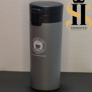 تراول ماگ کافی کاپ 350 میل بدنه استیل مات