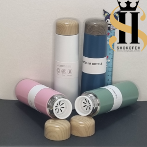 تراول ماگ طرح چوبی 250 میل مینی در رنگ های متنوع