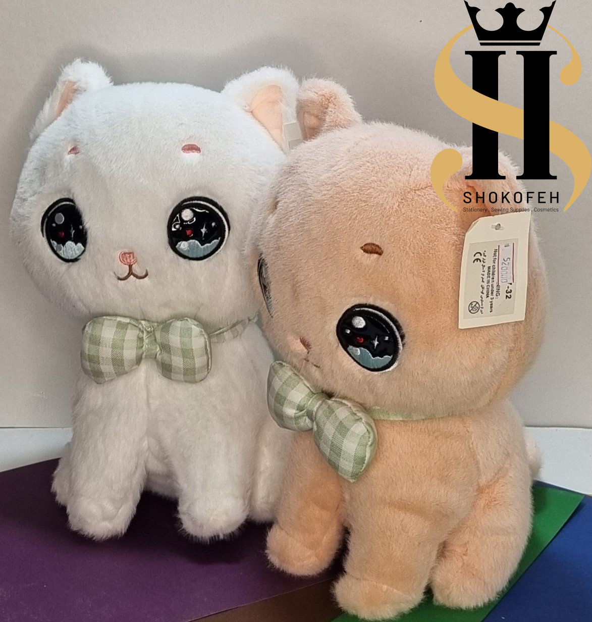 عروسک گربه ای فانتزی