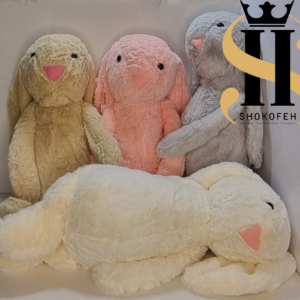 عروسک خرگوش جیلی‌کت رنگی