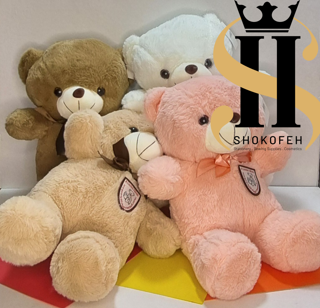 عروسک خرس تدی پاپیوندار