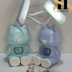 راغ مطالعه رینگ لایت کلیپسی آبی و سفید