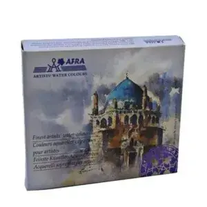 آبرنگ 12 رنگ افرا | Afra Watercolor 12 Colors