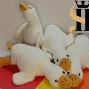 عروسک اردک خوابیده سیلیکونی