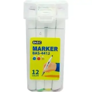 مارکر بیسیک 12 رنگ | Basic Marker 12 Colors