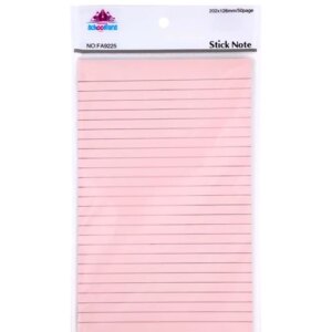 نوت استیک خط‌دار اسکول مکس سایز 101×152
